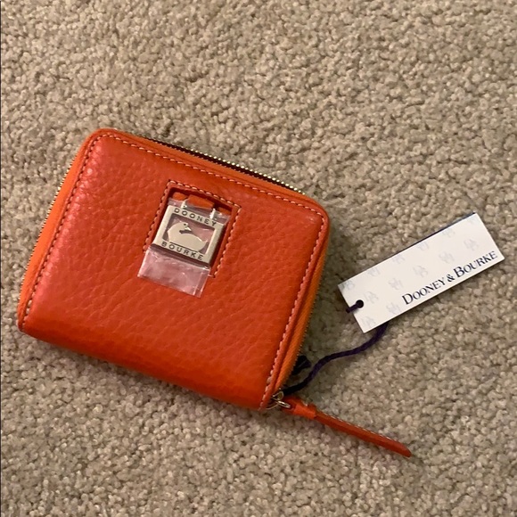Dooney & Bourke Handbags - NWT Dooney Bourke orange wallet